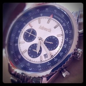 Ashworth mens purple face watch. Unique.